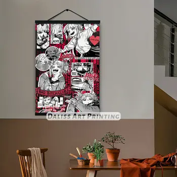 Lõuend Anime Himiko Minu Kangelane akadeemiliste Ringkondade Pilte Kodu Kaunistamiseks Maalid Plakat HD Pildid Seina Art Modulaarne elutuba Raamitud