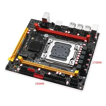 Masinist X79 Emaplaat LGA 2011 support Intel xeon E5 V1 V2 PROTSESSOR Protsessor DDR3 ECC REG non-ecc RAM Mälu mini-idx X79 V2.73