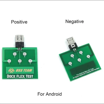 Micro Test Metssiga Dokk Flex IP Süsteemi Pin-Test Telefon Saba Pistik Lihtne Katse Juhatuse iPhone 6 7 8 ja Android Laadimine USB test