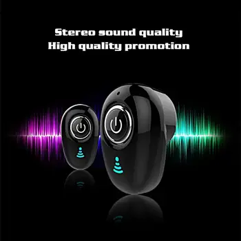 Mini Nähtamatu Lud Traadita Müra Tühistamises Kõrvaklapid, Bluetooth Kõrvaklappide Handsfree Stereo-Peakomplekti TWS Earbud Mikrofoniga
