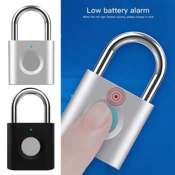 Mini Sõrmejälje Tabalukk Anti-Varguse Võtmeta Lukustus Smart Lock Kappi