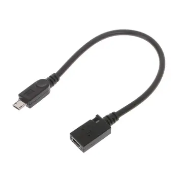 Mini USB Naiste ja Micro-USB-Isane Pistik Kaabli Adapteri samsungi nutitelefone ja tahvelarvuteid MP3