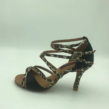 Mugavad naiste ladina tantsu kingad tango tantsusaal salsa kingad 62312BLP madal kanna kõrge kontsaga saadaval