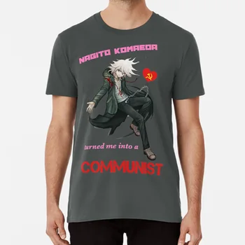 Nagito Komaeda Kommunistliku T-Särk Nagito Komaeda Kommunistliku Danganronpa Kommunismi Commaeda