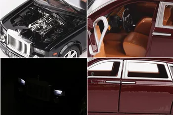 Nicce 1:24 Rolls Royce Phantom Mudelid Auto Metall Mudel Heli Ja Valguse Tõmba Tagasi SUV 7 Uksed Saab Avada Autod Kääbus