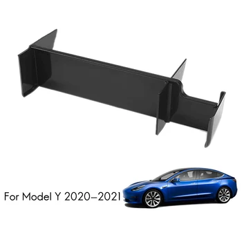 Näiteks Tesla Model Y 2021 kindalaegas Korraldaja Sahtel Jagaja sisemälu Sisesta Jagaja Center Console Korraldaja