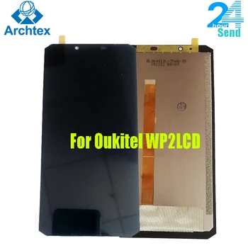 Originaal Oukitel WP2 LCD Display +Touch Screen Digitizer Assamblee Varuosade 6.0 tolline 18:9 WP2 Android 8.0 Ekraan