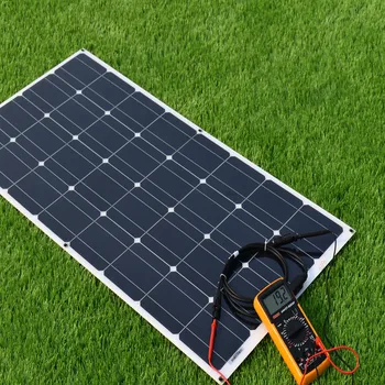 Painduv päikesepaneel 100W 200W 300W 400W Kõrge Kvaliteedi 12V/24V päikesepaneel Kohaldada Katuse RV Paadi Auto Mono Päikesepaneelide