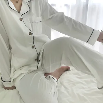 Pajama Komplekti Naiste Sleepwear Kõik-mängu Pits Segast College Ins Suvel Lounge Armas Elegantne iga Päev Ulzzang 2 Tükki Kodus Kandma