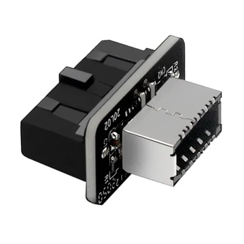 PH73S Emaplaadi USB3.019P/20P, Et Type-E 90 Kraadi Adapterit Šassii Esi-Type-C-Plug-In Porti