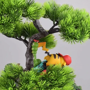 Pokemon nukk Jaapani anime-nukk Pikachu Väike Tulekahju Draakon Xiaozhi Suur Pakendada Stseeni Mudeli Kogumine Puhkus Kingitus