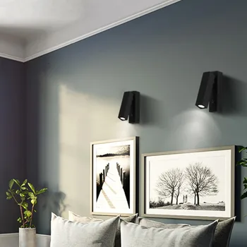 Põhjamaade Seina Lamp Reguleeritav LED seinavalgusti Silmade Kaitseks Lugemise Uuringu Lamp Siseruumides Väljas Kodu Trepid Magamistoas voodi kõrval Hele