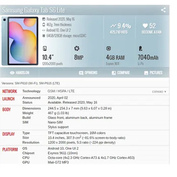 Samsung Galaxy Tab S6 Lite Tab S6Lite SM P610 SM P615 Funda koos Kaardi Pesa Nahast Flip Kaasaskantav Kate kate +film Pliiats