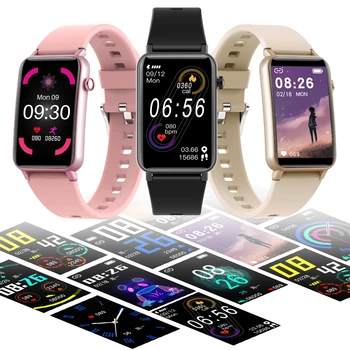 SENBONO Smart Watch Naiste 1.57 tolline IP68 Veekindel Käevõru Lady Fitness Tracker Bänd Multi-dial Kell Mood Meeste Smartwatch