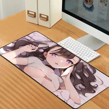 Sexy Anime girl kõige populaarsem Animatsiooni Game mouse pad Ainulaadne loominguline Arvuti klaviatuur mouse pad Saab kohandada mis tahes pilt