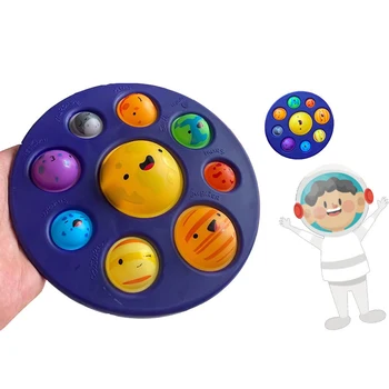 Silikoon Planeedi Kuju Meele Fidget Mänguasi Anti-stress Lõõgastav Fidget Autism Mänguasjad Stressi Leevendada erivajadustega Täiskasvanud Lapsed