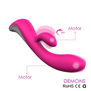 Silikoonist Dildo Küülik Vibraator Sex machine mänguasjad naine võlukepp veekindel täiskasvanud vagiina vibratsiooniga massager kliitori stimulaator