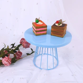 Sinine Kuld Kook Seista Set Cupcake Plaadi Kook Vahendid Kodu Kaunistamiseks Magustoit Laua Kaunistus Pool Pulm Ekraan