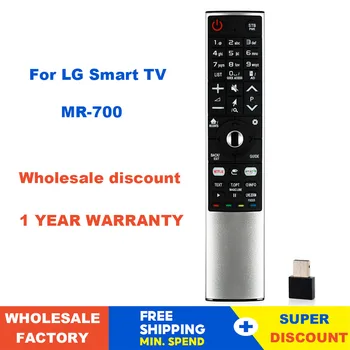 Smart TV Kaugjuhtimispult replacment eest, LG Smart TV MR-700 AN-MR700 AN-MR600 AKB75455601 AKB75455602 OLED65G6P-U Netflx