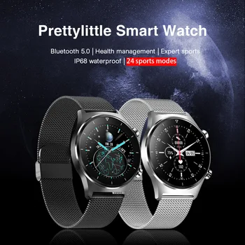 Smart Watch Mehed DIY Watch Face IP68 Veekindel Täielikult Puutetundlik Ekraan, Bluetooth 5.0 tervisespordi-Tracker 2021 Uus Smartwatch