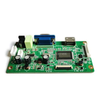 Sobib N116BCA/N116BGE/N133BGA/N133BGE/N133BGG VGA matrix 1366*768 30 Pin eDP LED/LCD monitor töötleja juhatuse DIY kit