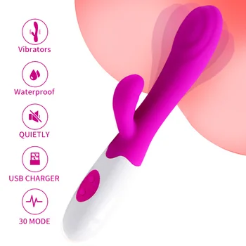 Sugu mänguasjad, naiste G-Spot Vibraator Silikoon Masturbator tugevat Stimulatsiooni Kliitori Massaaž Dildo Kahekordne Vibratsioon Naiste Vagiina