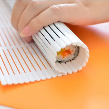Sushi Jooksva Matt Non-Stick Rice DIY Sushi Tegemise Vahend, Bambusest/Plastikust Sushi Rull Matid Jaapani Sushi Jooksva Tegija Hallituse