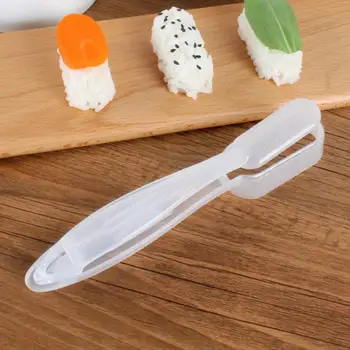 Sushi Vahendid Palli Hallituse 1tk Ühe Sõjalaeva Riisi Palli Käes Hoides Sushi Hallituse Jaapani Köök Riisi Palli Vahend Hallituse