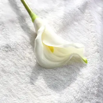 Suur 67cm Reaalne Touch Calla Lily tehislilled Pulm Dekoratiivsed Lilled Võltsitud Lilled Pulmapidu Kaunistamise Tarvikud