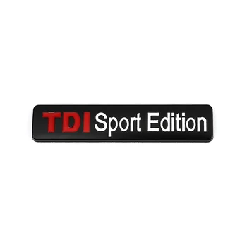 TDI Sport Edition SEE Logo Embleem Pagasiruumi Kleebis Volkswagen VW Golf, Jetta Passat Polo Tiguan Touran CC Arteon Car Styling