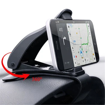 Telefoni Hoidik, Universaalne, 360 Mount Telefon Seista Reguleeritav Auto Armatuurlauale GPS Navigation Omanik mobiiltelefoni Xiaomi Samsung Omanik