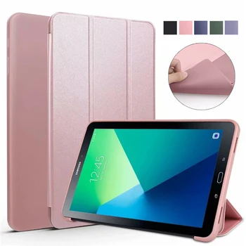 Tri-Fold Flip Cover For Samsung Tab 10.1 2016 Juhul PU Nahk Pehme Tagasi Tablett Funda Samsung Tab 6 10 1 2016 T580 T585
