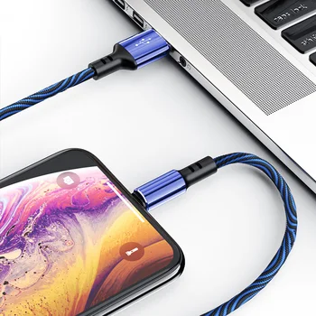 Tüüp C-Micro-USB-Kiire Laadimine Juhtmed 0.5/1m/2m Andmeid USB-Samsung Sony HTC Huawei Xiaomi Android Telefoni Laadimiseks Kaablid Kaablid