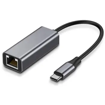 USB-C Ethernet USB-C-RJ45 Lan Adapter sobib MacBook Pro Samsung Galaxy S10/S9/Lisa 20 C Tüüpi Võrgu Kaart USB-Ethernet Võrgu