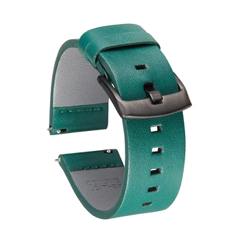 Uus Roheline Quick Release Vaadata Rihmad Smartwatch Meeste ja Naiste Käevõru Nahast Vabaaja Watchbands 18mm 20 mm 22 mm 24 mm Rihm