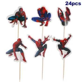 Uus Spiderman Lapsed Baby Shower Kaunistused Asjade Kõrge Kvaliteediga Paberi Cups Plaatide Kotid Laudlina Sünnipäeva Teenetemärgi