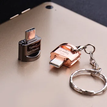 Uus USB 2.0 Type C Mikro-SD TF Adapter OTG Lugejaga Mini Card Reader Smart-Mälukaardi Lugeja, Laptop Samsung, Huawei
