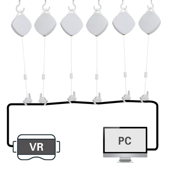 VR Peakomplekti Kaabel juhtimissüsteemi Oculus Rift S Rift PS VR Ülestõstetav Lae Rihmaratas Süsteemi Virtuaalne Reaalsus Tarvikud