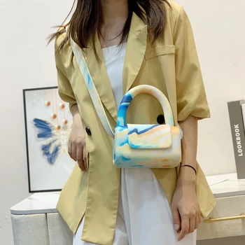 Väike TaoTao Käekott Kosmeetika Tassima Naiste 2021 Suvel Stiilne Disainer Käsi Kotis Colorfull Ggradient Õla Crossbody Kotid