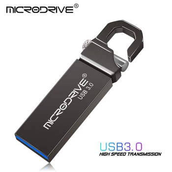 Võti Konks usb 3.0 metallist pen drive High Speed USB Flash Drive 64GB Pendrive 128GB Flash USB Stick 32GB kkel usb mälupulk