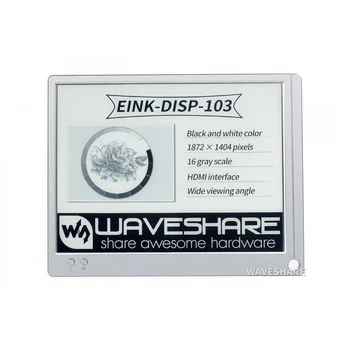 Waveshare 10.3 tolline E-raamatu Ekraan, HDMI-Ekraani Liides, Silmade Hooldus, Toetab Vaarika Pi/Jetson Nano/TK, USA/EU/UK Adapter