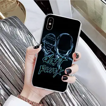 YNDFCNB Daft Punk Telefon Case For iPhone X XS MAX 6 6s 7 7plus 8 8Plus 5 5S se 2020 XR 12 11 pro max kohtuasjas