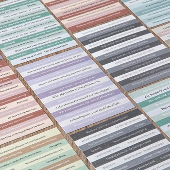 Yoofun 8pcs/pack Triip Kleebised Elu Pack Katkendeid Värvikas Vintage Päevik Kaunistamiseks Materjali, Kleebised Retro Kirjatarvete