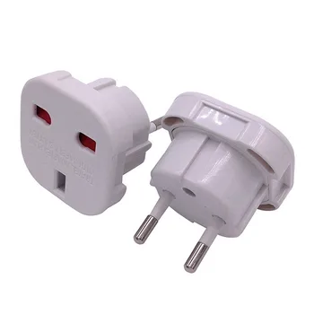 ÜHENDKUNINGRIIGI ja ELI Euro Euroopa Travel Adapter Plug 2 in 1 Adapter Elektri-Toodete Plug Scoket Outlet Hot Müük 2021#30