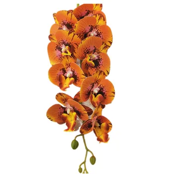 Üks Lateks Liblikas Orhidee Õied 9 Pead Reaalne Touch Hea Kvaliteet tehiskiududest Orhidee Phalaenopsis 40