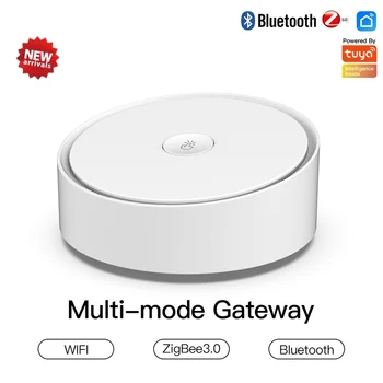 1/5tk Tuya WiFi+Bluetooth+Zigbee Gateway APP Kaugjuhtimispult Smart Home Automation Toetada Alexa Google ' i Kodu hääljuhtimine