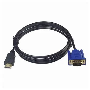 1 M HDMI-ühilduv Kaabel, HDMI-ühilduvate VGA-1080P-HD-Audio-Adapter-Kaabel HDMI-ühilduvate VGA Kaabel dropshipping
