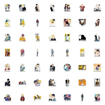 10/50/100tk Anime BANAAN KALA Kleepsud Kirjatarvete Sülearvuti Rula PVC Seljakott Pudel Jalgratta Veekindel Decal Kleebis