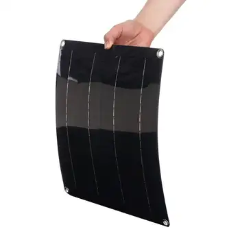 100W Painduv päikesepaneel Kõrge Efektiivsusega päikeseelemendid Dual USB-Plaat Solar Panel Kit Koos 30A/60A/90A Päikese Töötleja