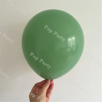 141pcs Pastell Baby Shower Õhupallid Vanik Arch Kit Tolmune Roosa Salvei Roheline Sidrun Latex Balloon Sünnipäeva Kaunistamise Tarvikud